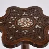 Wooden Table, handmade - mosaic - Side table - Tea table - Coffee table - mother of pearl inlaid - Wooden decor - home decor