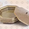 Handmade Wooden Jewellery box/ Chocolate Box/ Home decor /wooden box /mosaic box inlay with Copper /Christmas Gift/Birthday Gift