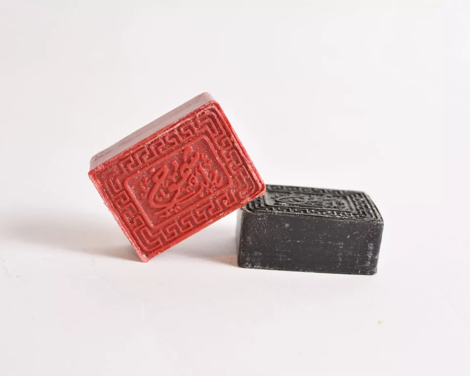 Aleppo Gift set consisting of 6 Laurel soap is natural in a wonderful wooden box
