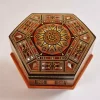 Hexagonal jewelry box, Handmade, accessories box, makeup organizer, home decor, bedroom decor, gifts