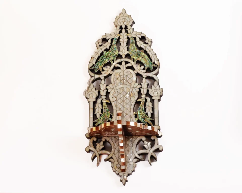 Handmade Decorative Wall Hanging | Fully Inlaid with Mother of Pearls