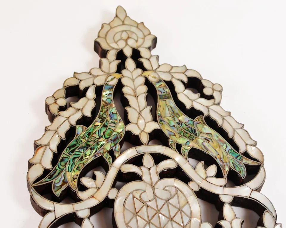 Handmade Decorative Wall Hanging | Fully Inlaid with Mother of Pearls