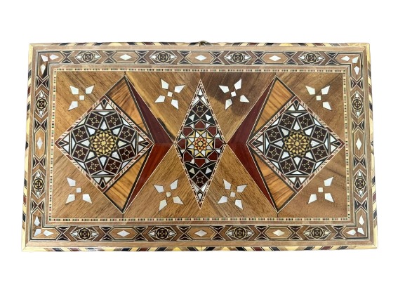 Large Handmade Damascus Mosaic Box, Jewelry Box, Accessories, Home Decor, Bedroom Decor, Special Gift