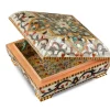 Mother of Pearl Jewelry Box | Custom Wooden Jewelry Case with Unique Inlay | Antique Jewelry Organizer for Birthday Gifts | Gift for her