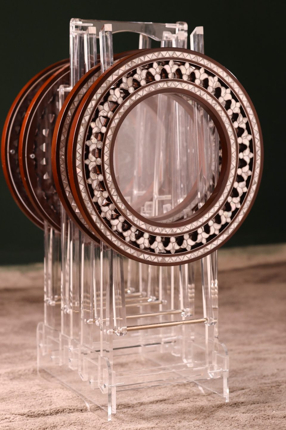 "Tulip" Tables Set - A Work of Art that Blends Authenticity and Modernity