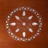 "Kanz" handcrafted box made of walnut wood, inlaid with mother-of-pearl