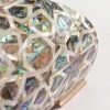 Jewelry Box Mother-of-Pearl Handmade Walnut Inlay Box Damascus Luxury Gift
