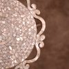 "Worood" set Elegant Handmade  Side Tables from Natural Walnut & Mother-of-pearl