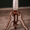 "Worood" set Elegant Handmade  Side Tables from Natural Walnut & Mother-of-pearl