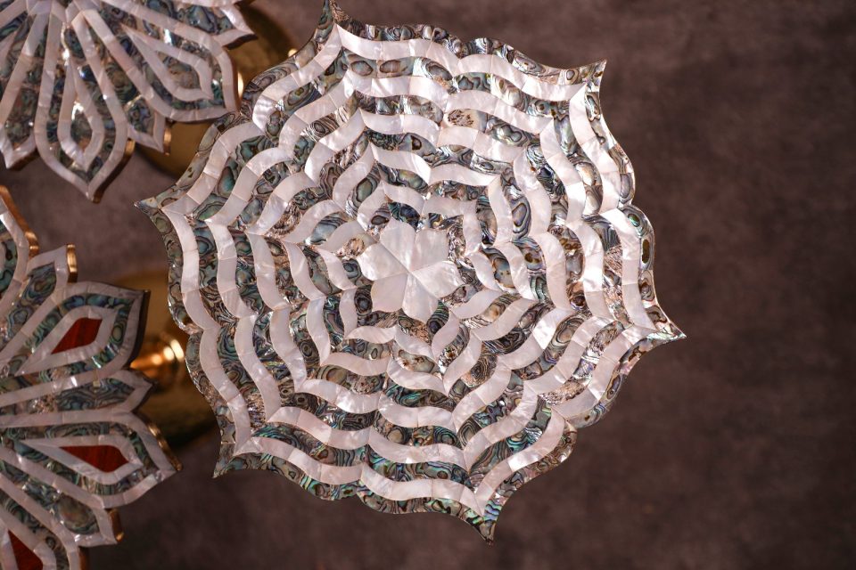 Luxury “Dahab Collection – Luxury Handmade Side Tables with Mother of Pearl Inlay