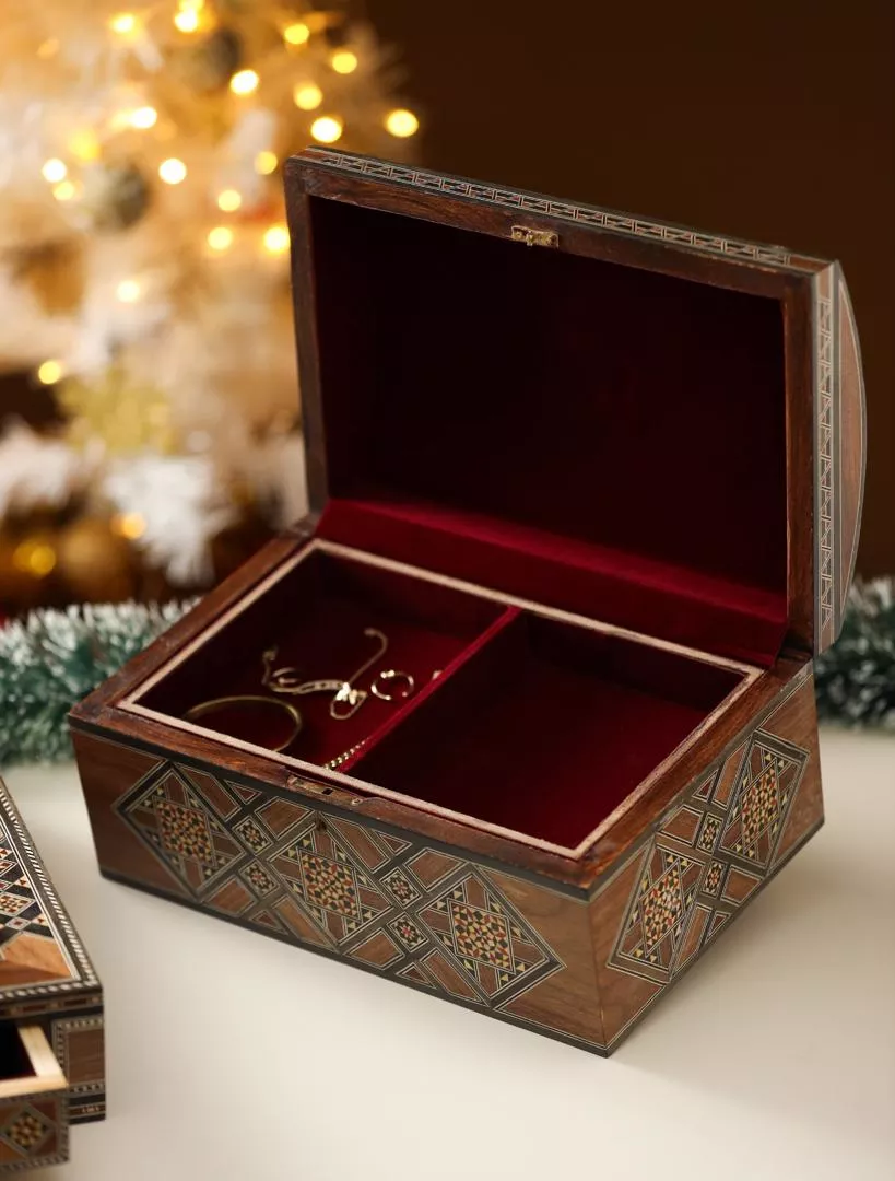 Jewelry Handmade Box, Accessories box, makeup organizer, home decor, bedroom decor, gifts