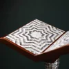 Al‑Ayah Stand – Wooden Platform Inlaid with Natural Mother‑of‑Pearl for Books and Qur’ans