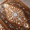 IMG-20251122-WA0051 Fatimid Collection – Hand‑Carved Nesting Tables Inlaid with Natural Mother‑of‑Pearl