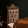 Handcrafted Mosaic Dining Room Set Inlaid with Natural Mother‑of‑Pearl – Soul of Damascus | Luxury Damascene Furniture