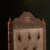 Handcrafted Mosaic Dining Room Set Inlaid with Natural Mother‑of‑Pearl – Soul of Damascus | Luxury Damascene Furniture
