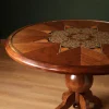 Handcrafted Mosaic Dining Room Set Inlaid with Natural Mother‑of‑Pearl – Soul of Damascus | Luxury Damascene Furniture