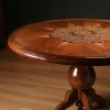 Handcrafted Mosaic Dining Room Set Inlaid with Natural Mother‑of‑Pearl – Soul of Damascus | Luxury Damascene Furniture