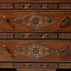 Handcrafted Mosaic Dining Room Set Inlaid with Natural Mother‑of‑Pearl – Soul of Damascus | Luxury Damascene Furniture