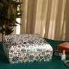 65416 (1) Jewelry Box Mother-of-Pearl Handmade Walnut Inlay Box Damascus Luxury Gift