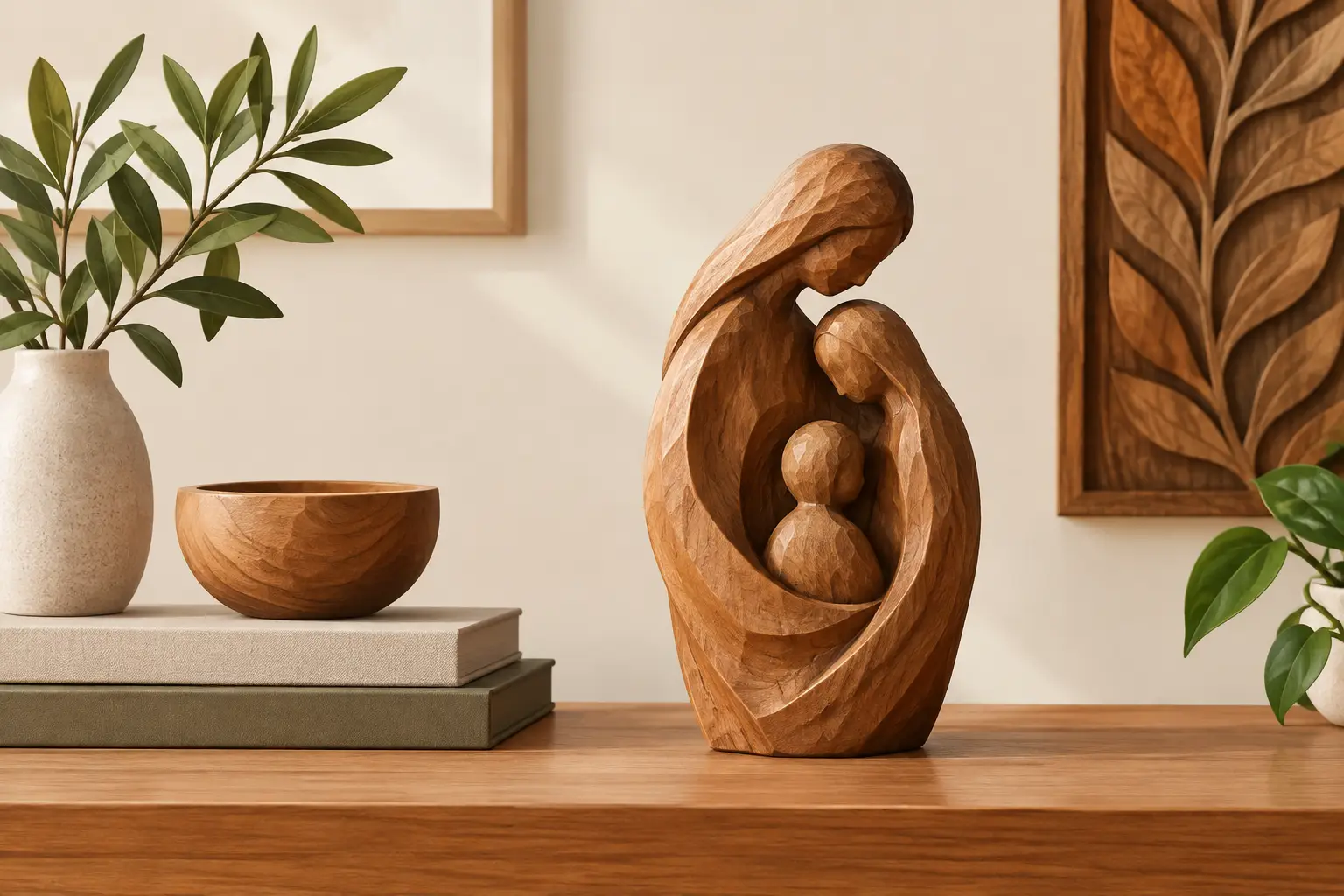 Hand Carved Wood Home Decor That Tells a Story
