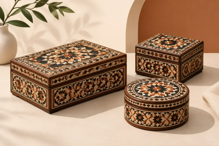Handmade Damascene Mosaic Boxes Worth Keeping