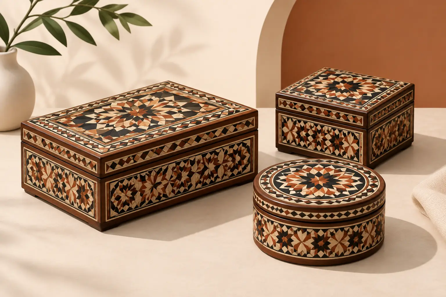 Handmade Damascene Mosaic Boxes Worth Keeping