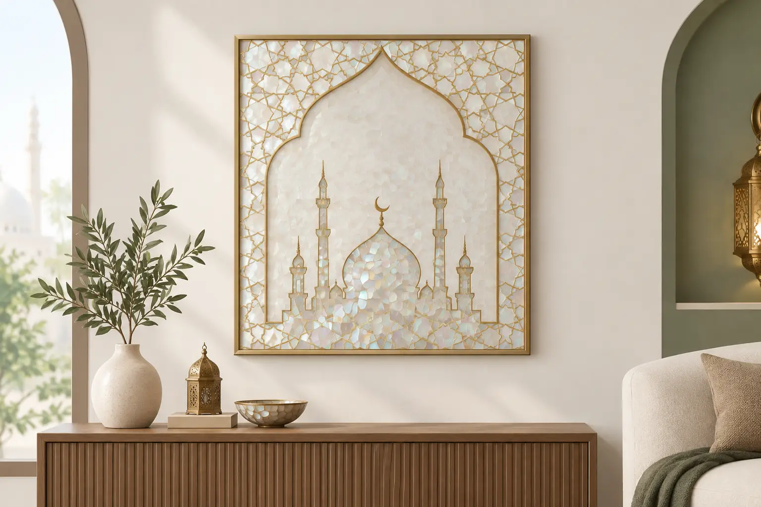 Mother of Pearl Islamic Wall Art for the Home