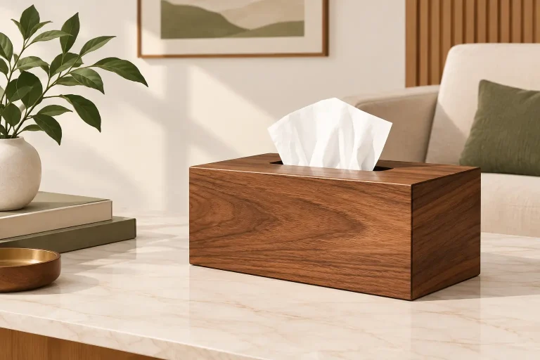 Why a Luxury Wooden Tissue Box Cover Matters
