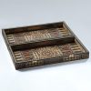 WhatsApp Image 2026-10-29 at 2.49.07 PM 21" wooden Chess set & backgammon set handmade board hand inlay with mother of pearls Chess gift board