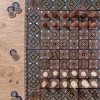 WhatsApp Image 2026-10-29 at 2.49.08 PM 21" wooden Chess set & backgammon set handmade board hand inlay with mother of pearls Chess gift board