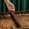 WhatsApp Image 2026-10-29 at 2.49.08 PM (5) 21" wooden Chess set & backgammon set handmade board hand inlay with mother of pearls Chess gift board