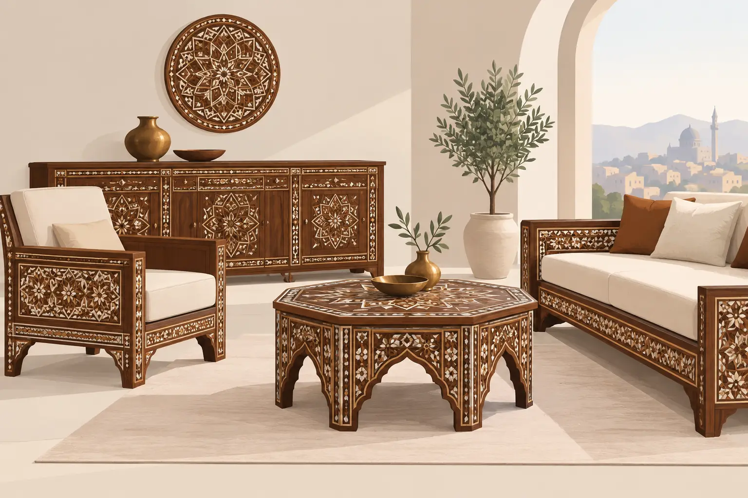 Damascene Furniture Guide for Lasting Luxury
