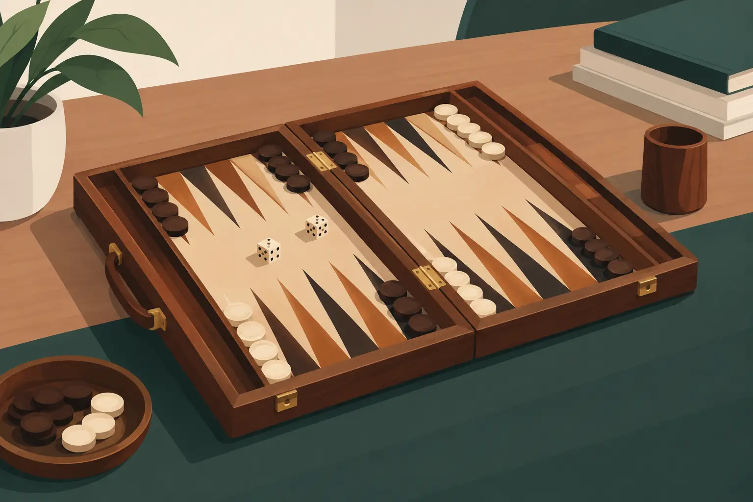 Handmade Backgammon Set Review for Collectors