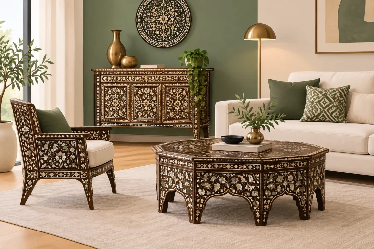 How to Style Damascene Furniture at Home
