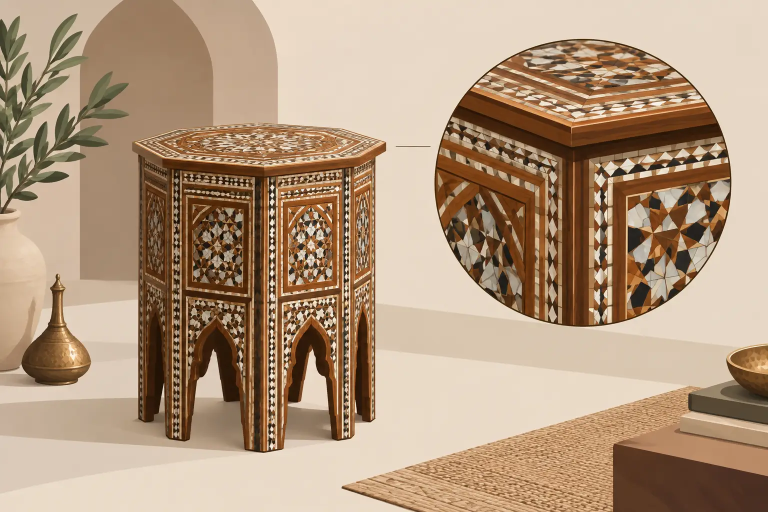 What Makes Damascene Furniture Authentic?